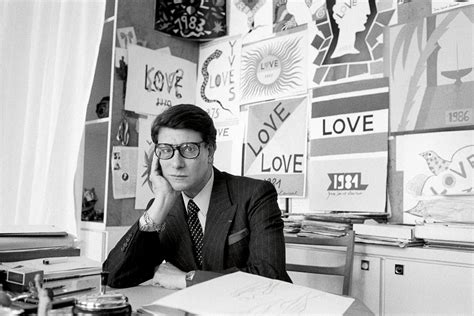 stilista uomo yves saint laurent|storia di yves saint laurent.